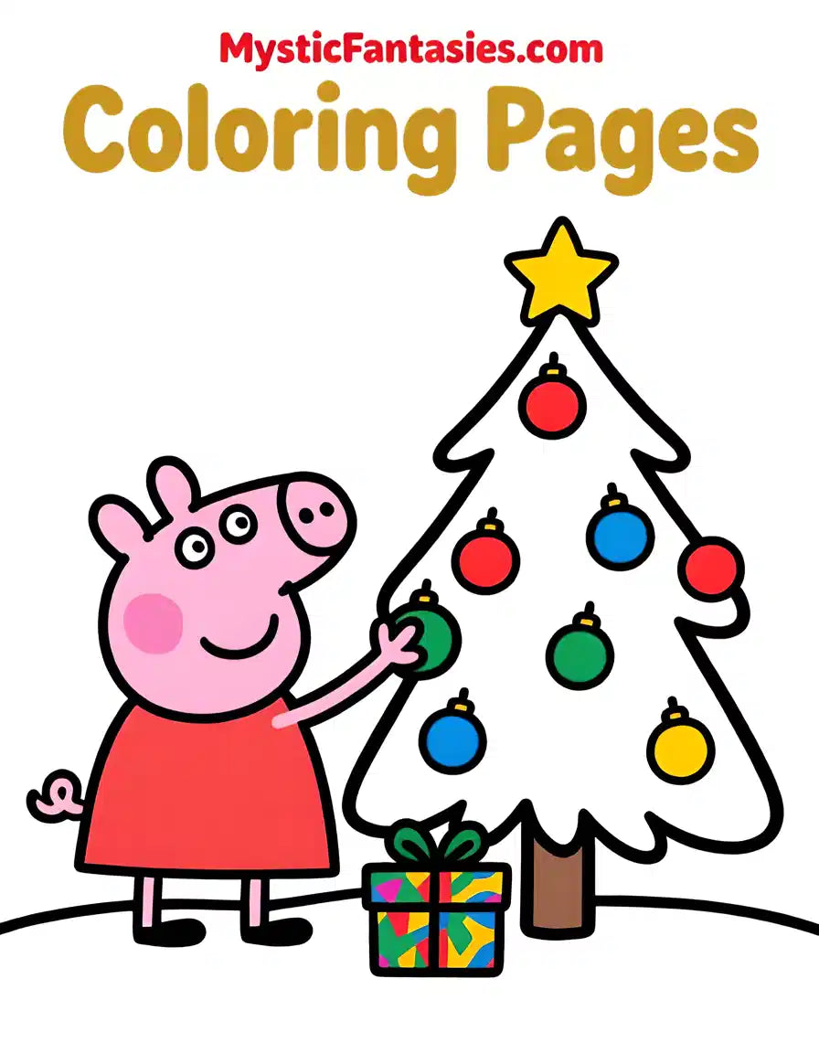 Piggy Coloring Pages