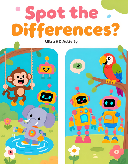 Spot the Difference - Robots