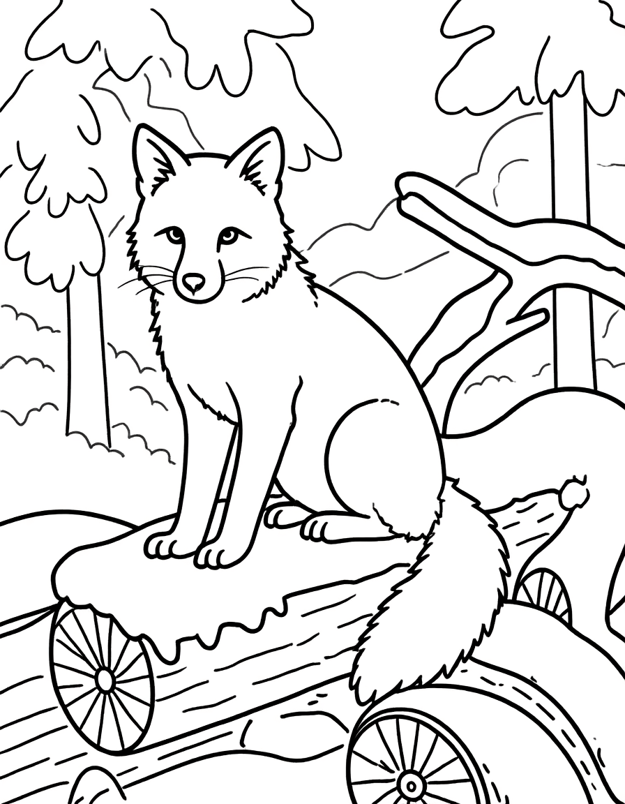 Mystic Wilderness: A Vivid Journey Through Winter Wildlife & Dreamlike Landscapes