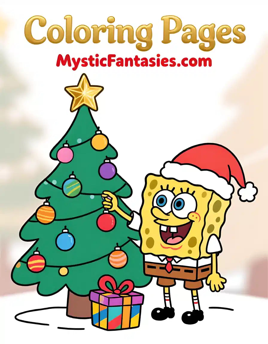 Spong Coloring Pages