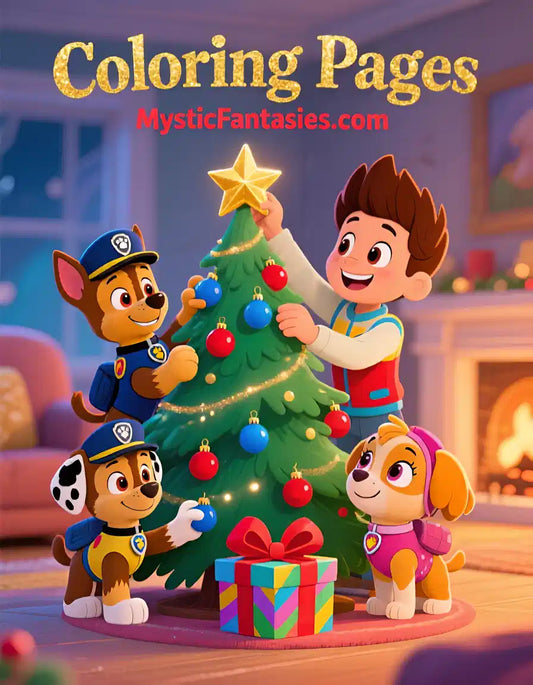 P Dogs Coloring Pages