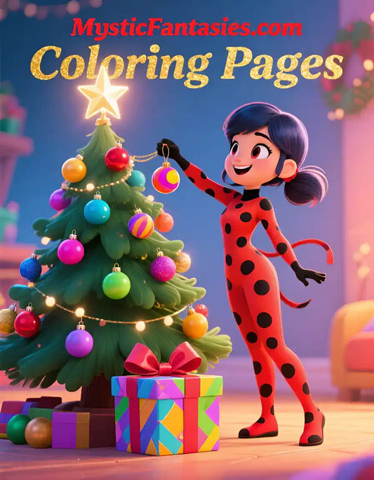 Ladyb Coloring Pages Digital Download