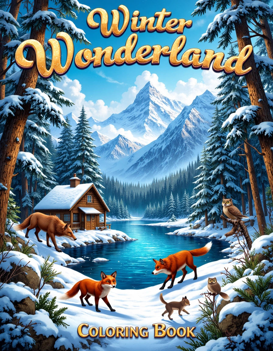 Mystic Wilderness: A Vivid Journey Through Winter Wildlife & Dreamlike Landscapes