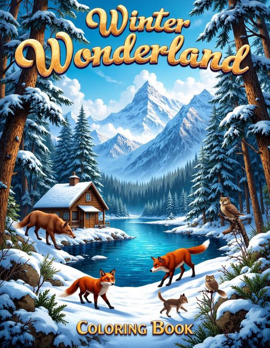 Mystic Wilderness: A Vivid Journey Through Winter Wildlife & Dreamlike Landscapes